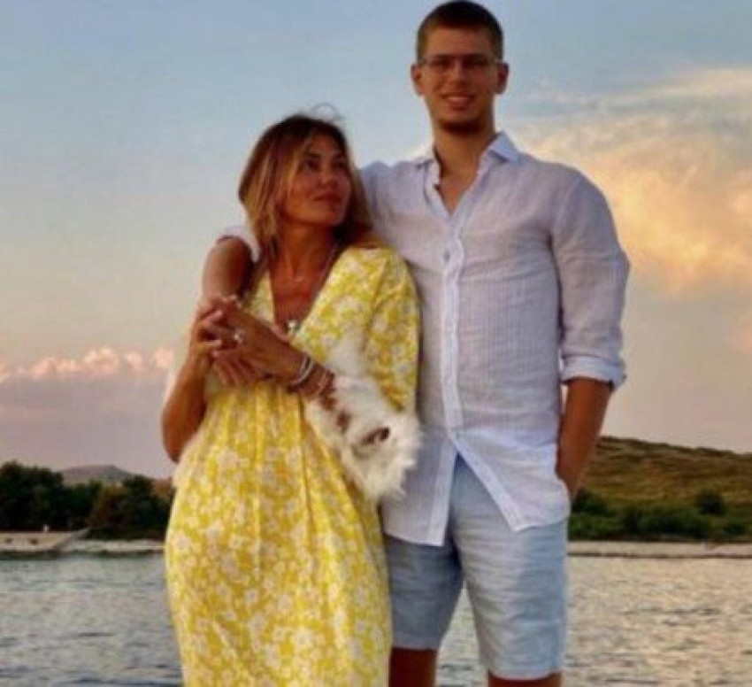 Branka Nevistić sa sinom