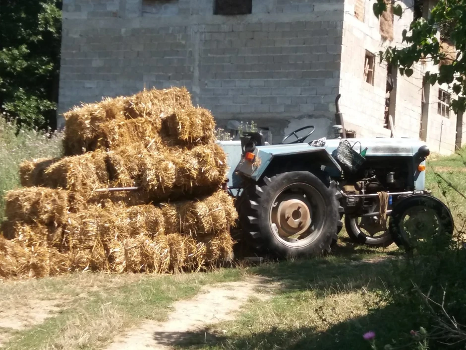 Traktor na kome je pronađen Raja Kazimirović