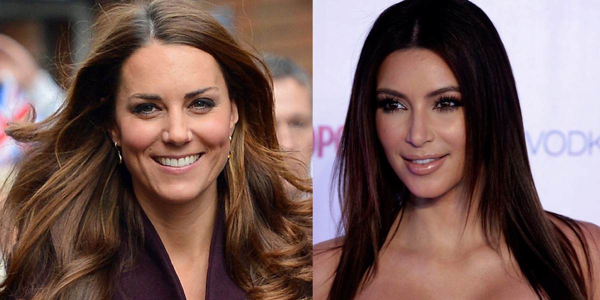 Duchess of Cambridge, Kim Kardashian