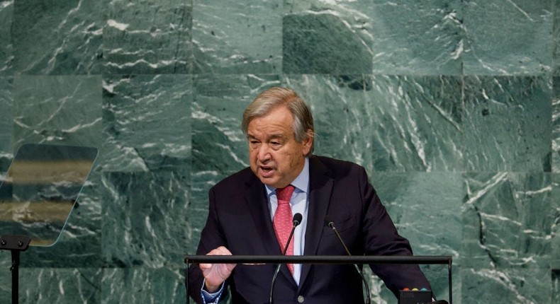 United Nations Secretary General Antonio Guterres said global efforts to tackle the climate crisis are falling pitifully short.Anna Moneymaker/Getty Images