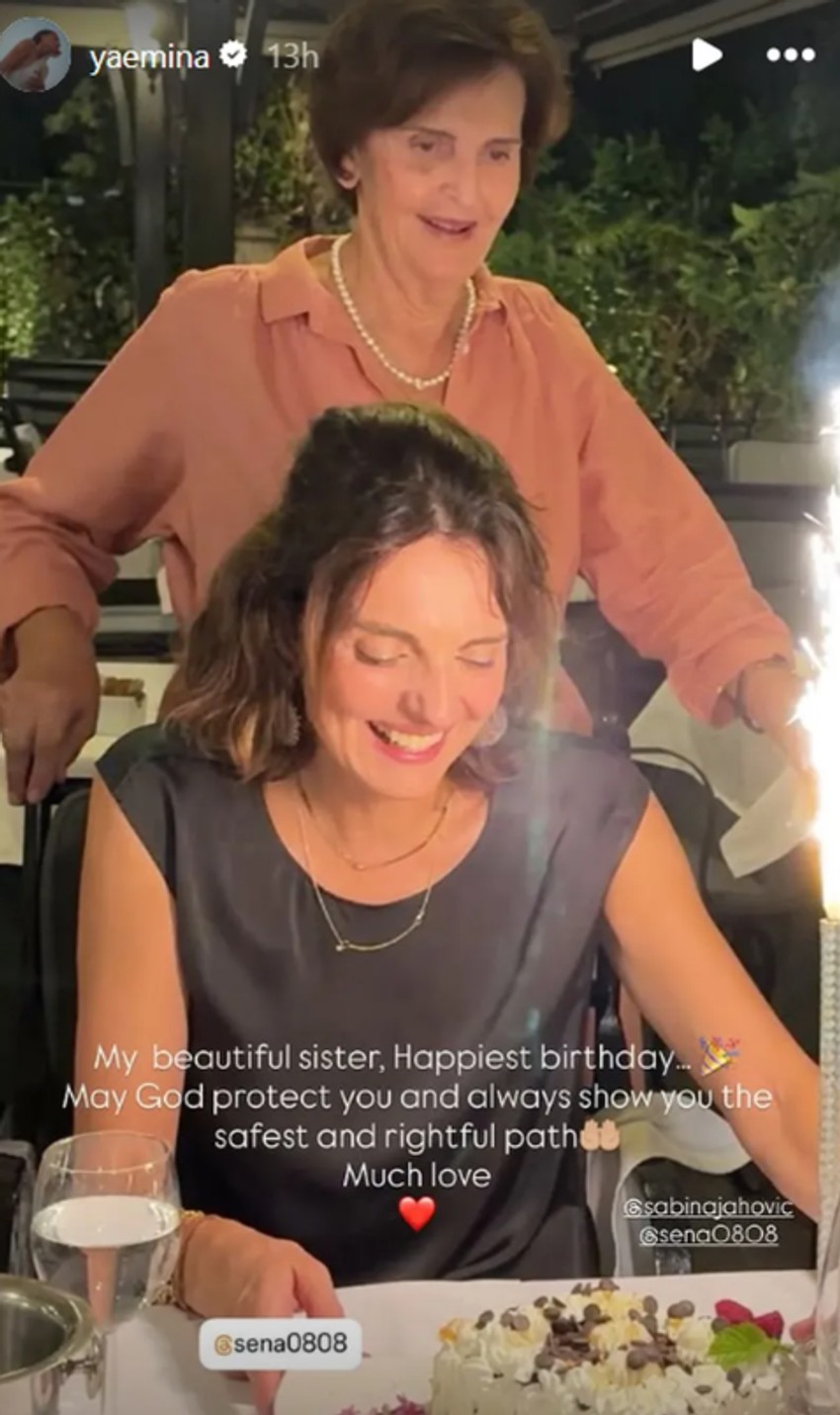 Emina Jahović objava