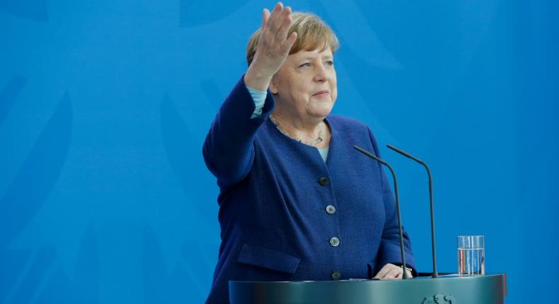 Merkel's federal government is facing resistance from two of Germany's eastern states over how fast to relax social distancing rules