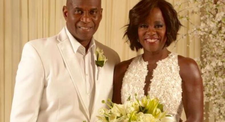 Julius Tennon and Viola Davis