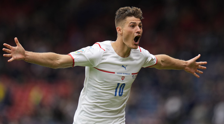 Patrik Schick bomba gólt lőtt / Fotó: MTI EPA