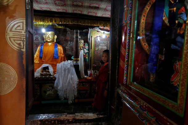 The Wider Image: Child monks in the Indian Himalayas