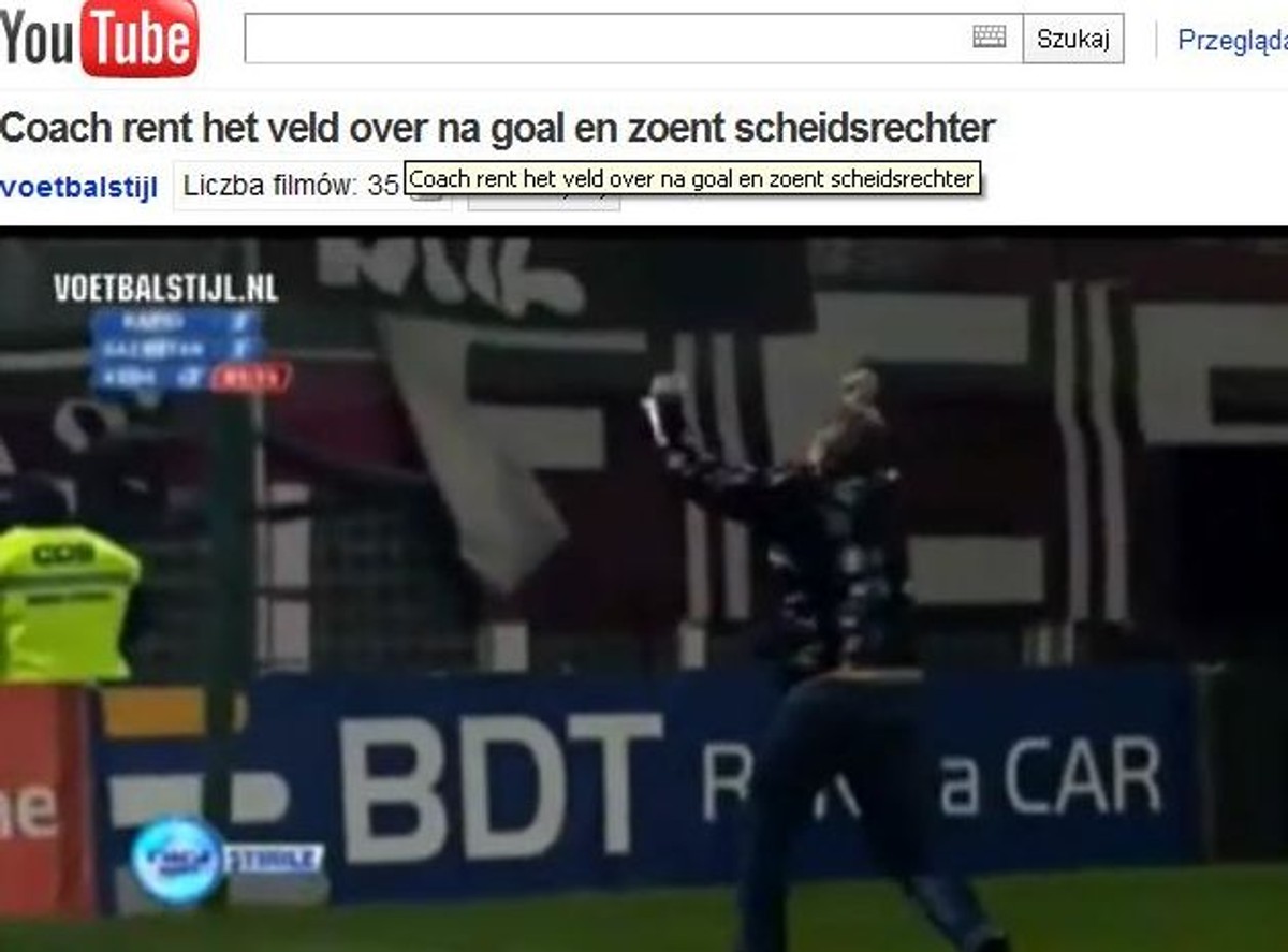 Zobacz, jak tener całuje... sędziego