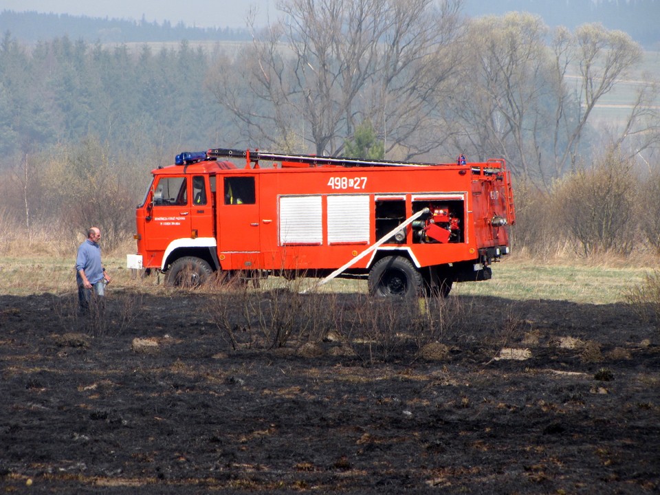 Pożar w okolicach Długopola, spłonęło 15 hektarów