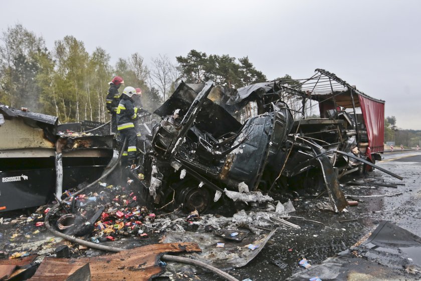 Groźny wypadek na  S3 pod Zieloną Górą