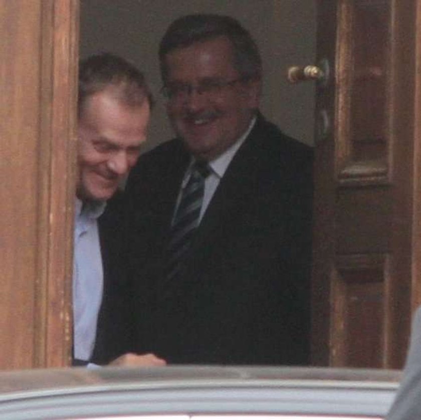 Komorowski zły na Tuska? A Tusk wkurzony, bo...