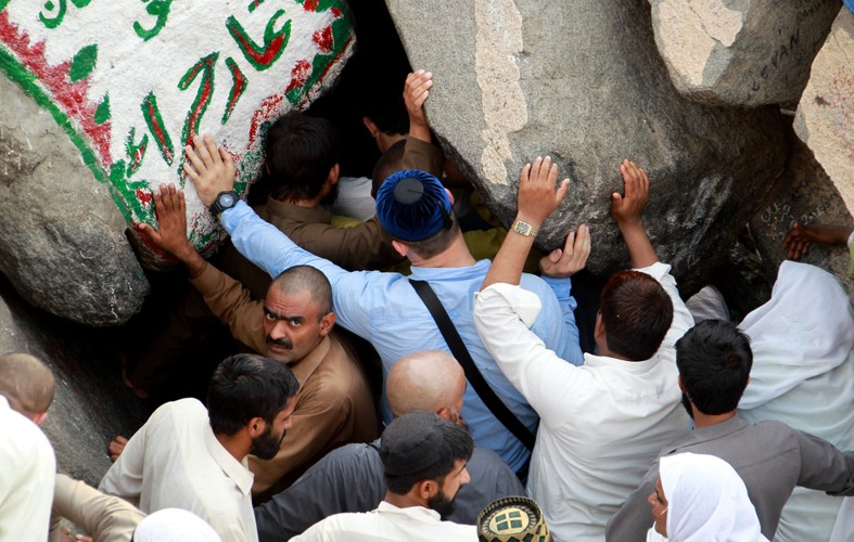 Muzułmanie na Górze Światła