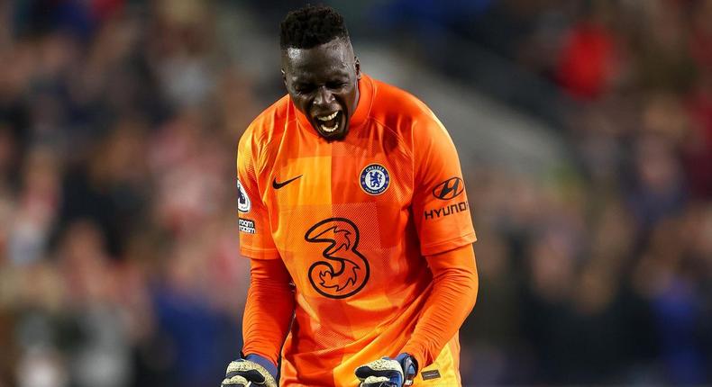 Edouard Mendy sous les couleurs de Chelsea