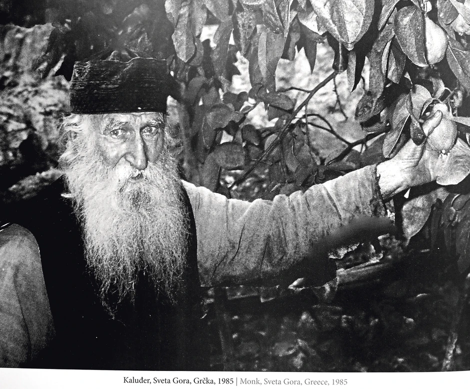 Kaluđer, Sveta gora, Grčka, 1985.