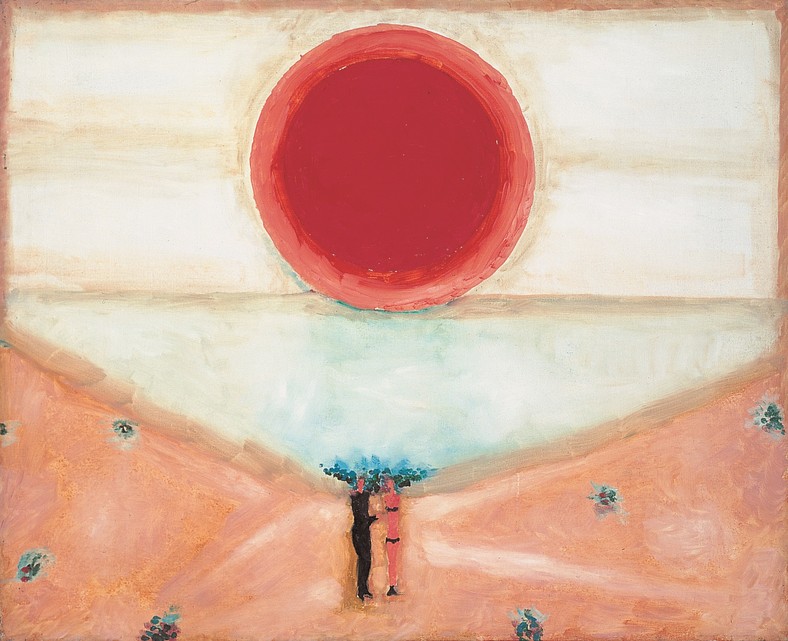 Jerzy Nowosielski, "Wygnanie z raju" (1996)