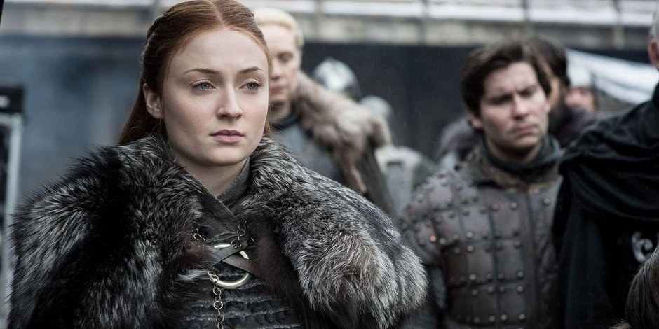 Sophie Turner jako Sansa w "Grze o tron"