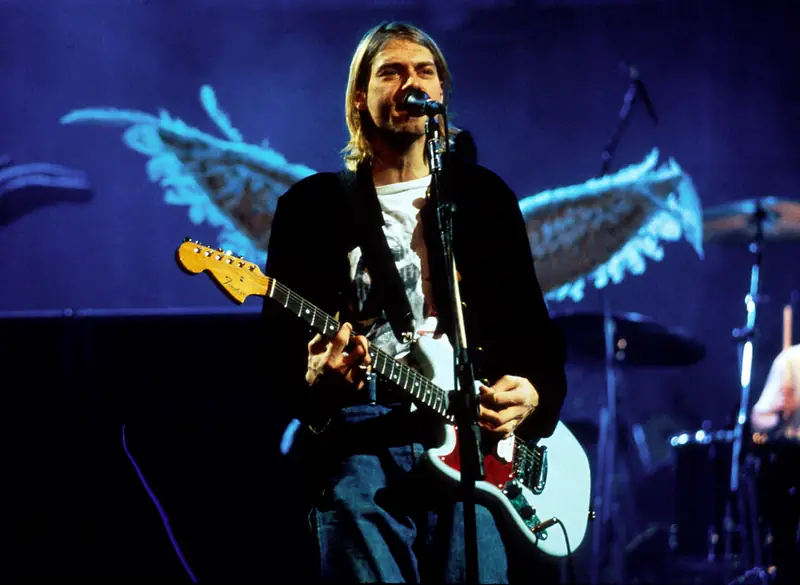 Kurt Cobain na koncercie w Nowym Jorku / Foto KMazur / Contributor z GettyImages  