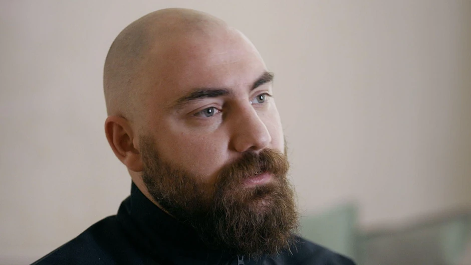 Dr Konstantin Čakunašvili je sproveo studiju o simptomima koji su se razvili kod demonstranata nakon što je i sam pretrpeo posledice prskanja tečnošću iz vodenog topa | Foto: BBC