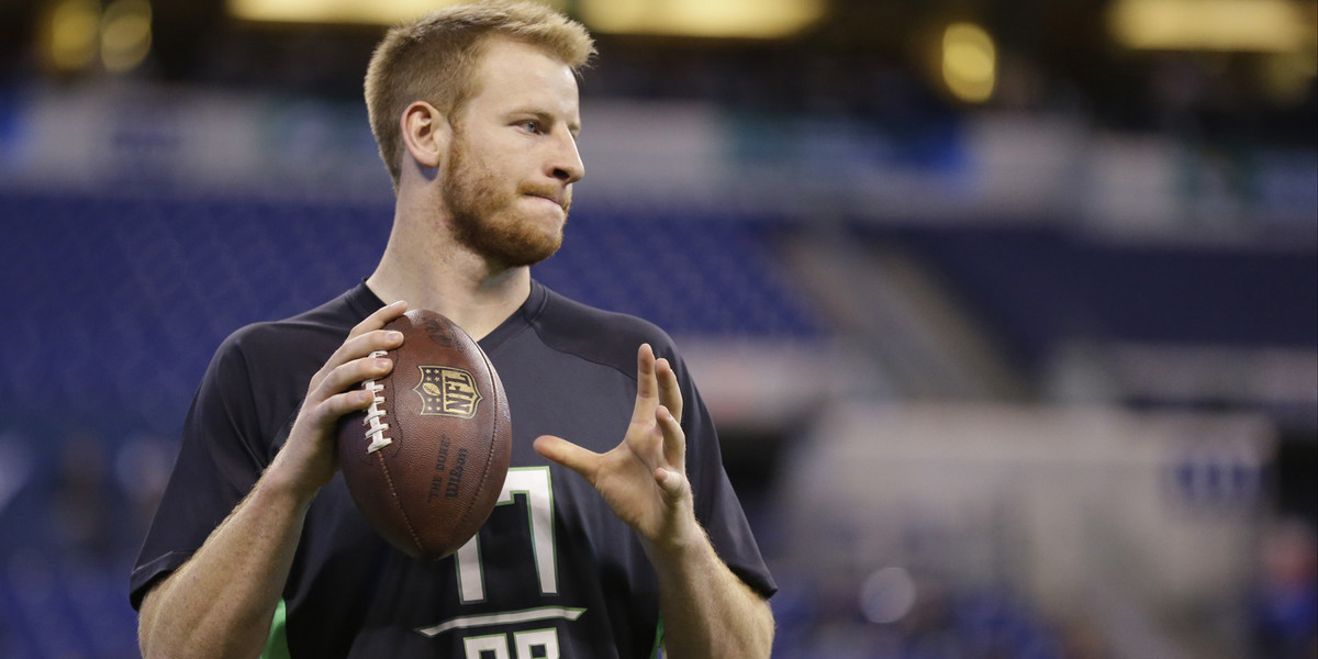 Could Carson Wentz fall to the Browns?