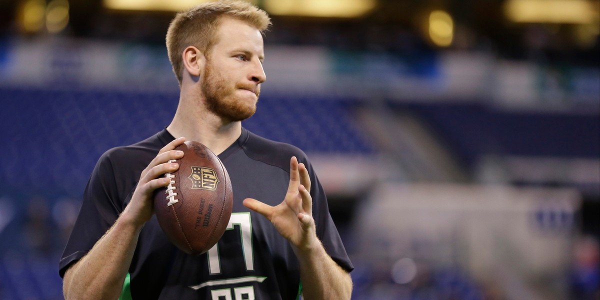 Could Carson Wentz fall to the Browns?