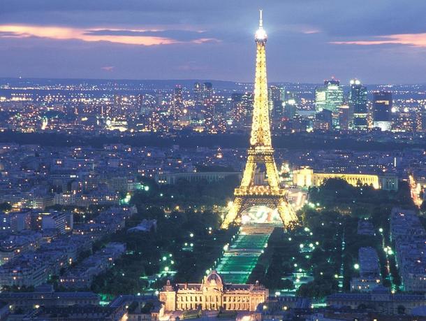 Francja Paryż Eiffel