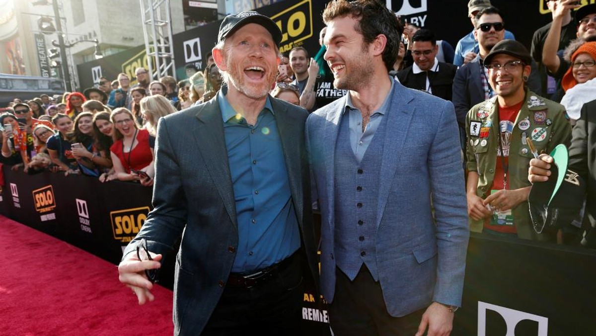 Ron Howard i Alden Ehrenreich