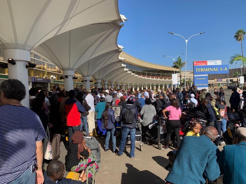 JKIA at a standstill as workers go on strike 