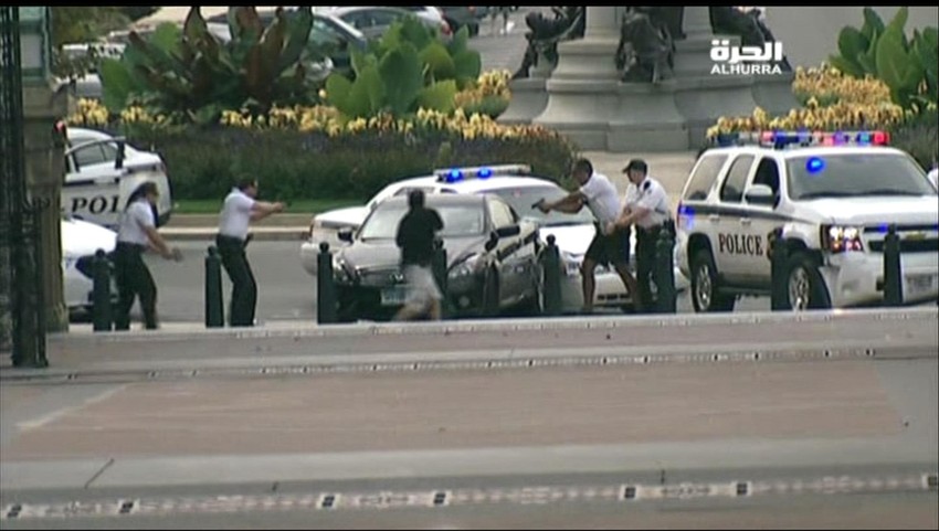 Žena uspeva da pobegne od policije, nakon čega su upotrebili vatreno oružje