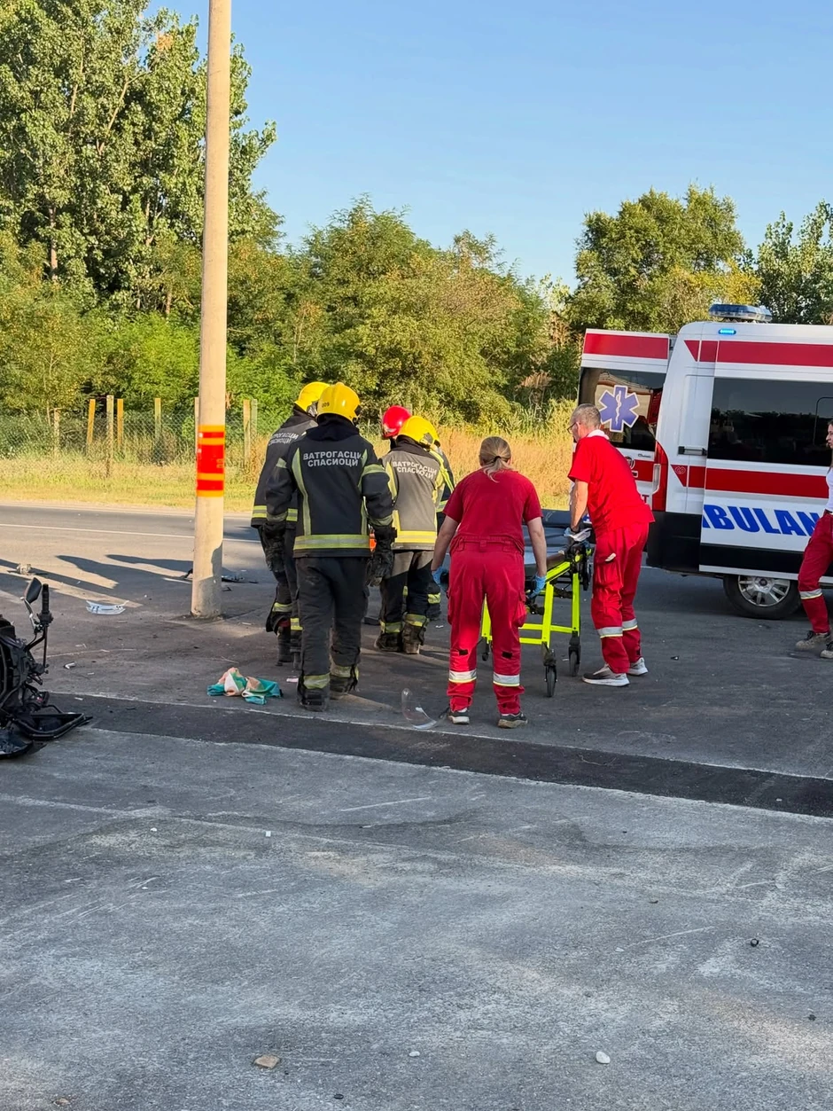 Saobraćajna nezgoda na starom putu za Kać