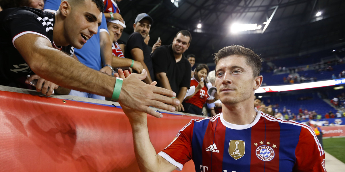 Robert Lewandowski Bayern Monachium