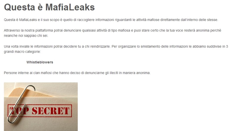 Mafialeaks Portal Zjednoczonych Sil W Walce Z Mafiami Wiadomosci