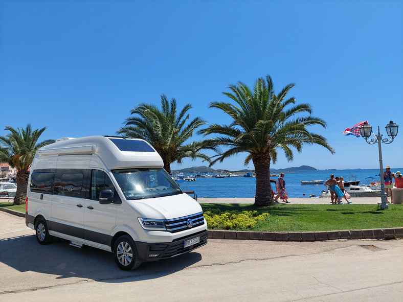 Volkswagen Grand California – kamperem do Chorwacji
