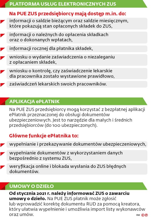 Platforma usług elektronicznych ZUS