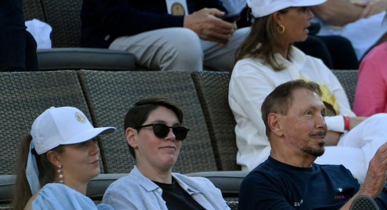 Billionaire founder Larry Ellison and his daughter Megan Ellison.Kevork Djansezian/Getty Images