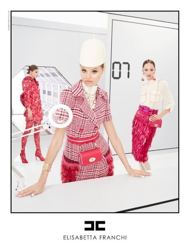 Magdalena Frąckowiak w kampanii Elisabetta Franchi