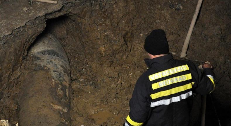 Authorities estimate that some 3,000 unexploded bombs remain underground in Berlin alone.