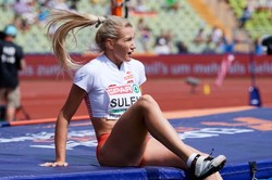 Sułek trzecia po dwóch konkurencjach siedmioboju podczas lekkoatletycznych ME