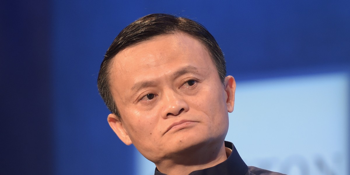 Jack Ma, założyciel Alibaby i Ant Group. IPO tej drugiej spółki zostało zawieszone, a miliarder wezwany na rozmowę przez chińskie władze