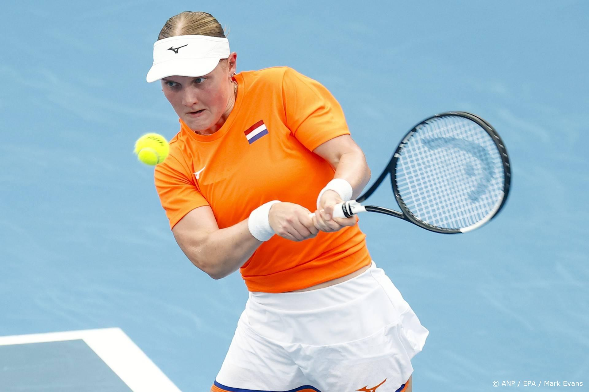 Lamens verspeelt een 5-1 voorsprong: pijnlijke exit op Australian Open