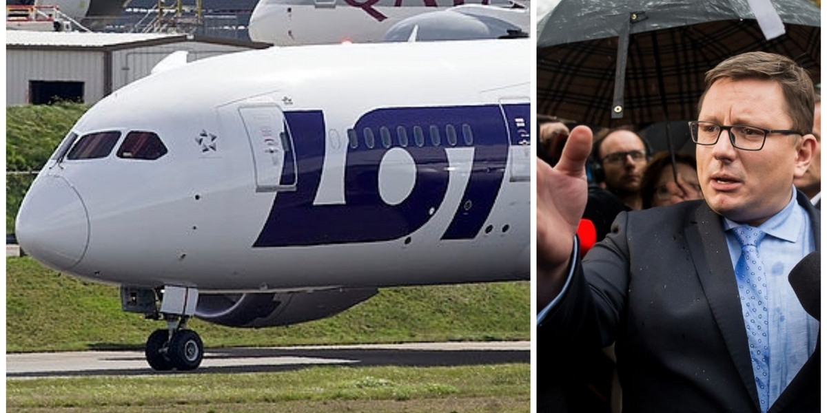 Rafał Milczarski jest prezesem PLL LOT i Polskiej Grupy Lotniczej, która ostatnio powołała nową spółkę - LOT Polish Airlines SA. 