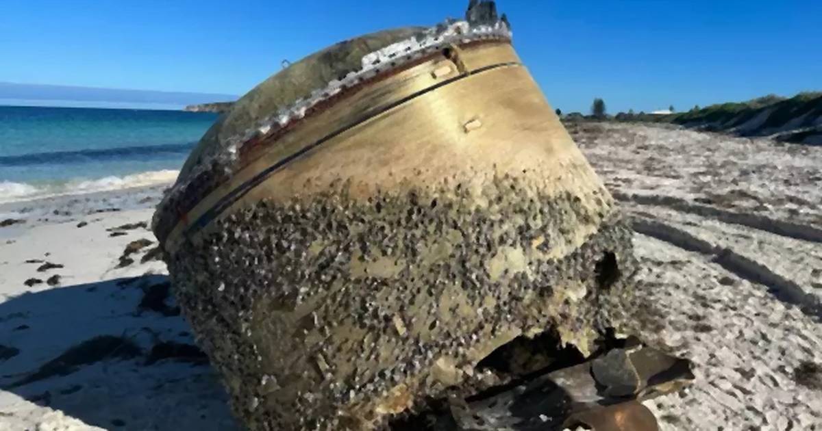 The source of this mysterious object that emerged from the ocean in Australia has been revealed