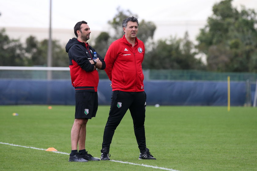 Pilka nozna. Ekstraklasa. Legia Warszawa. Trening. 12.01.2018