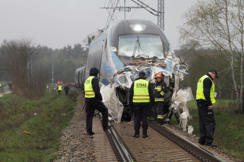 Pendolino wjechało w tira