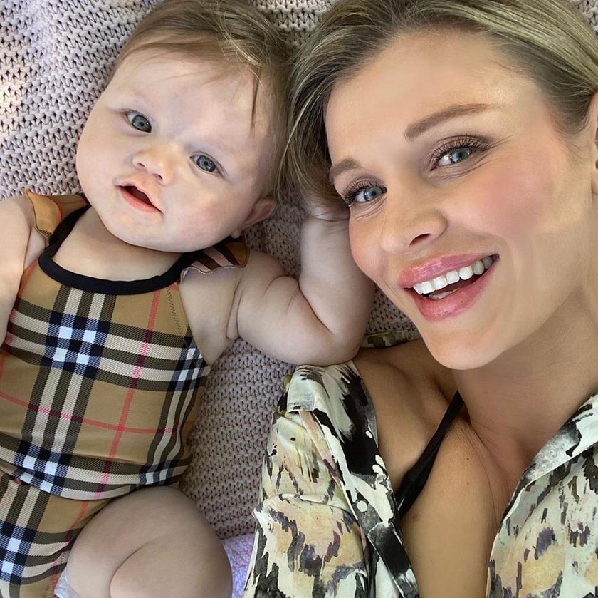 Joanna Krupa z córką Ashą