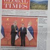 Predsednik Vučić na naslovnim stranama novina u Kini