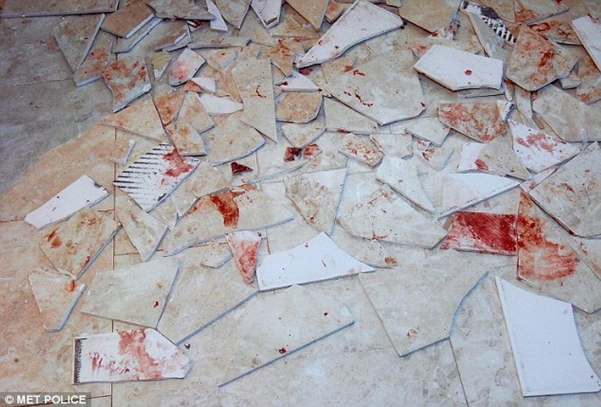 Prizor u stanu na koji je naišla britanska policija