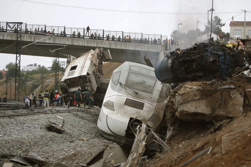 Katastrofa pociągu pod Santiago de Compostela 