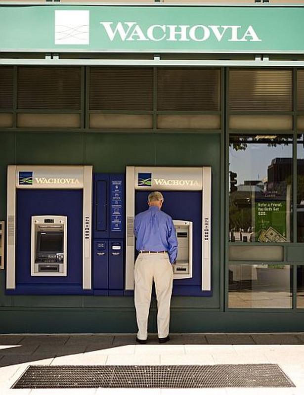 Wachovia, szósty pod względem wielkości bank w USA, poniosła ogromne straty wskutek nieudanych pożyczek na domy, ale za jej największy błąd uważa się nabycie w 2006 r. banku Golden West w Kalifornii, specjalizującego się w udzielaniu kredytów hipotecznych. Fot. Bloomberg News