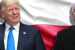 Donald Trum Jarosław Kaczyński