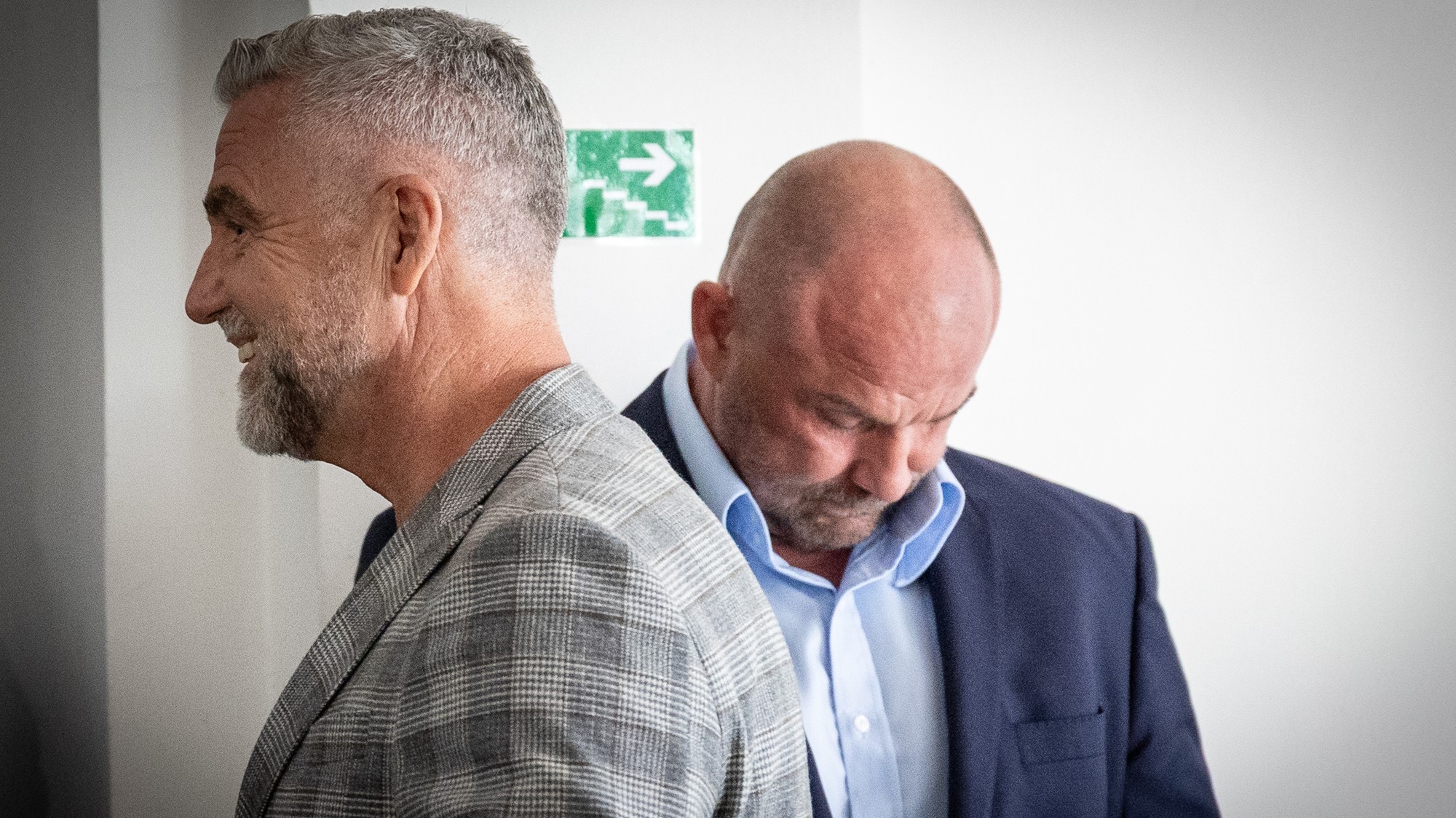 Tibor Gašpar a Norbert Bödör na súde