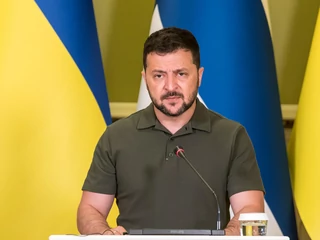 Prezydent Ukrainy Wołodymyr Zełeński