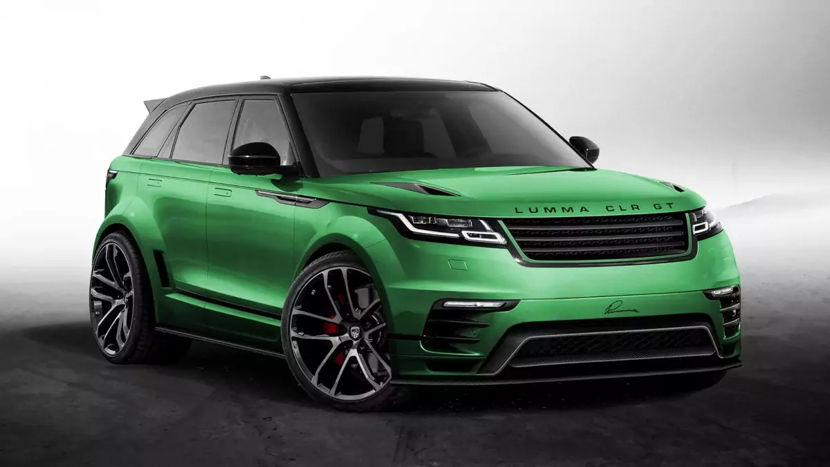 Range Rover Velar – Lumma Design na zielono